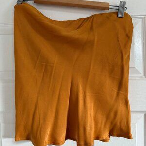 Anthropologie Silk Mini Skirt (Size Small) - Never Worn